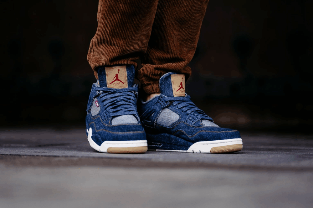 Nike Air Levi's x Jordan 4 Retro 'Denim' - Image 6