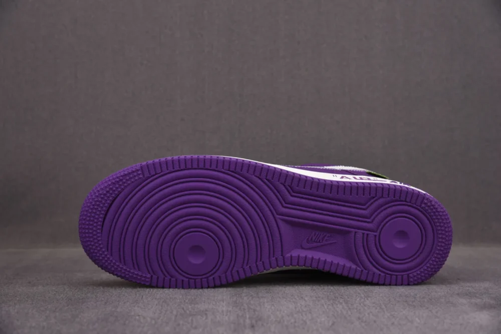 Louis Vuitton x Nike Air Force 1 Low 'By Virgil Abloh Purple' - Image 5