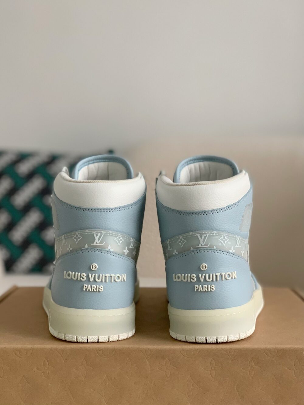 Nike Air Jordan 1 x LV – Monogram Sky Edition - Image 8