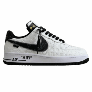 Louis Vuitton x Nike Air Force 1 Low 'White Black' 2