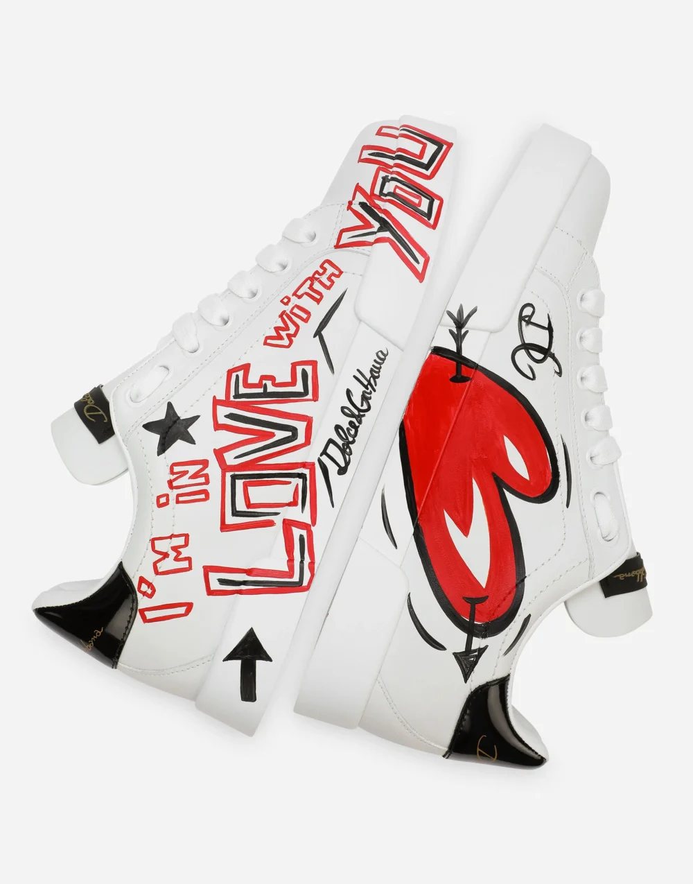 D&G Portofino Cuore sneakers - Image 5