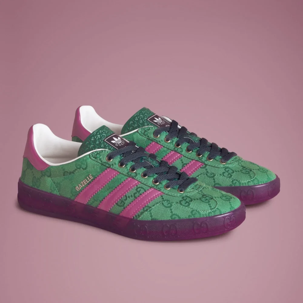 Adidas x Gucci Gazelle 'Green' - Image 6