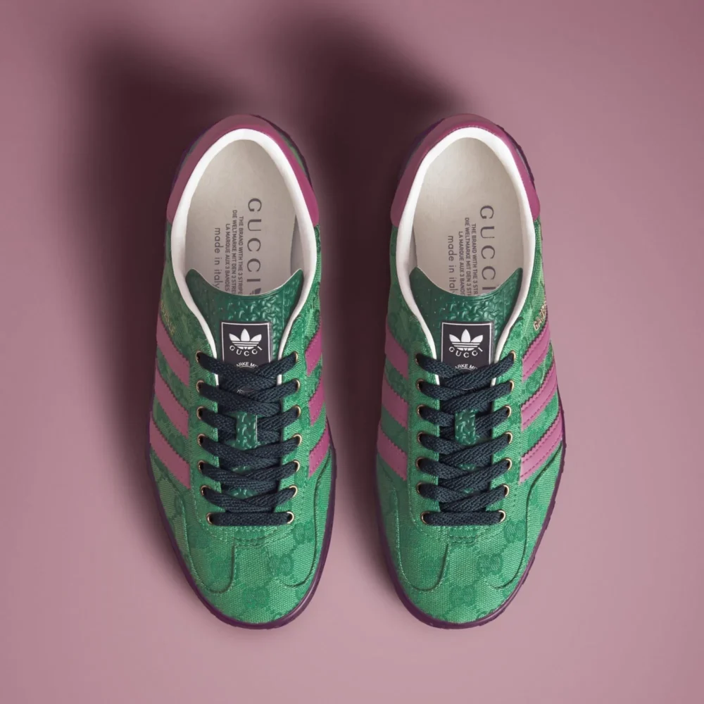 Adidas x Gucci Gazelle 'Green' - Image 4