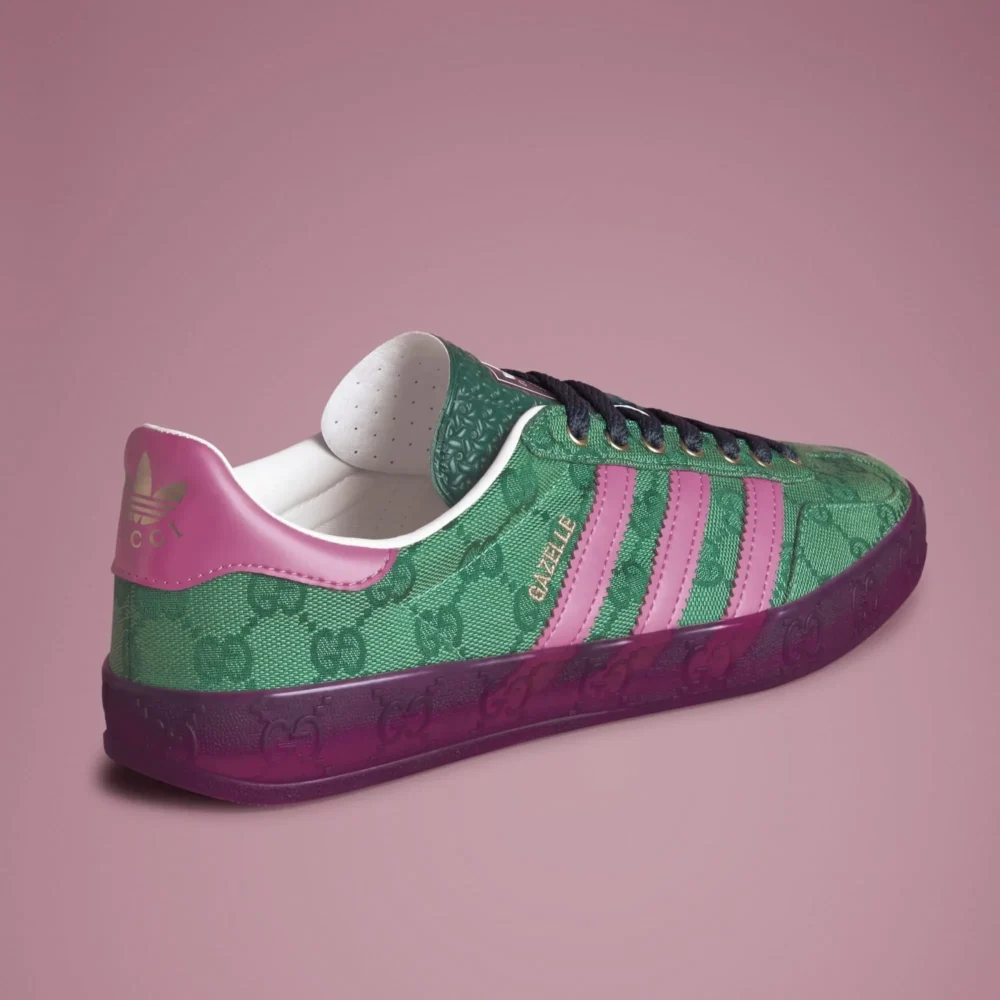 Adidas x Gucci Gazelle 'Green' - Image 5