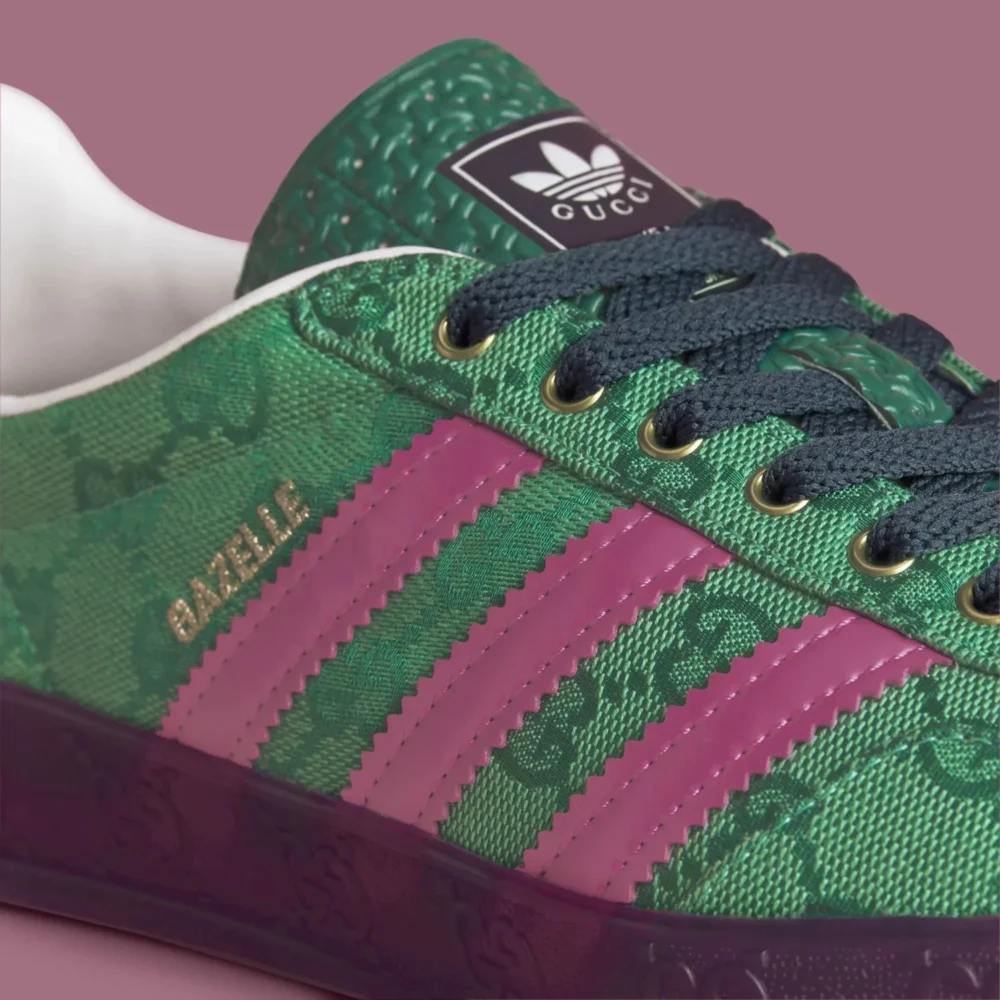 Adidas x Gucci Gazelle 'Green' - Image 3