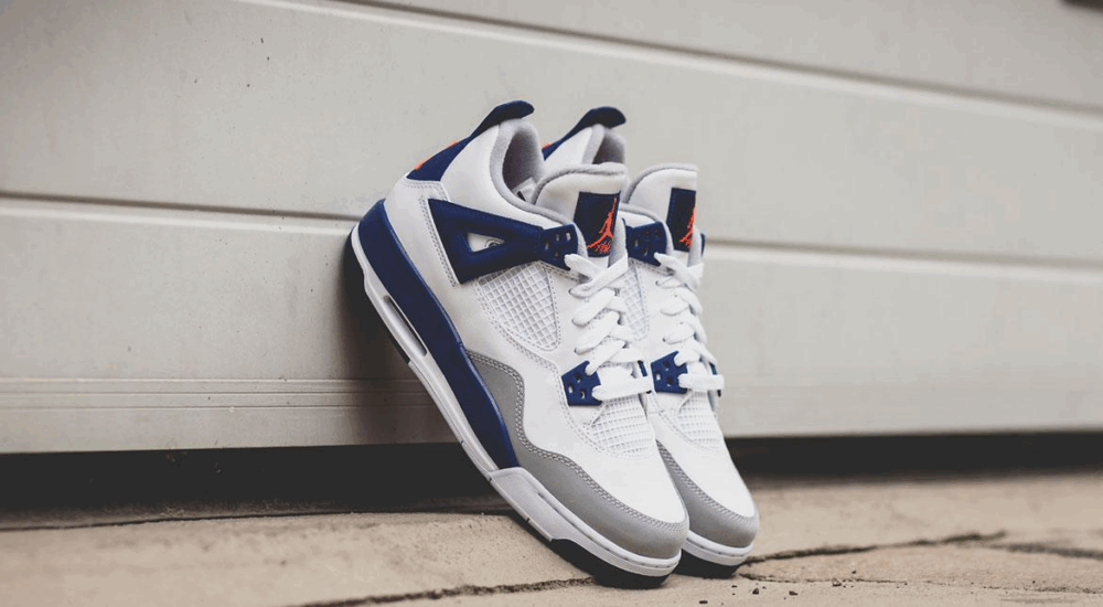 Nike Air Jordan 4 GS 'Deep Royal Blue' - Image 5