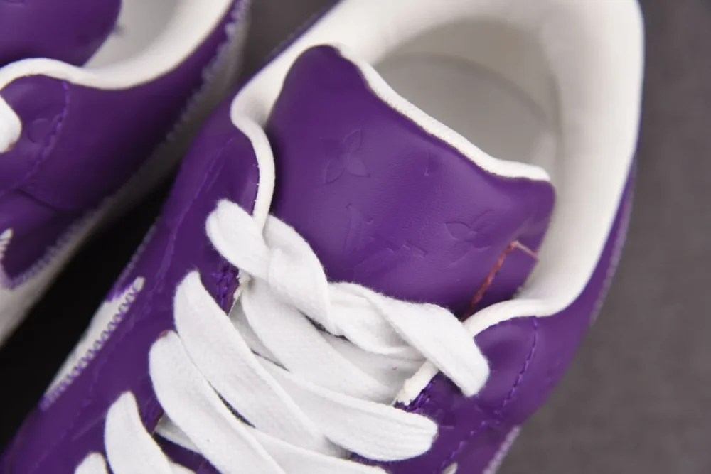 Louis Vuitton x Nike Air Force 1 Low 'By Virgil Abloh Purple' - Image 11