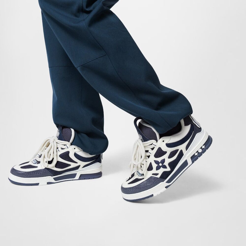 Louis Vuitton LV Skate Sneaker 'Marine' - Image 2
