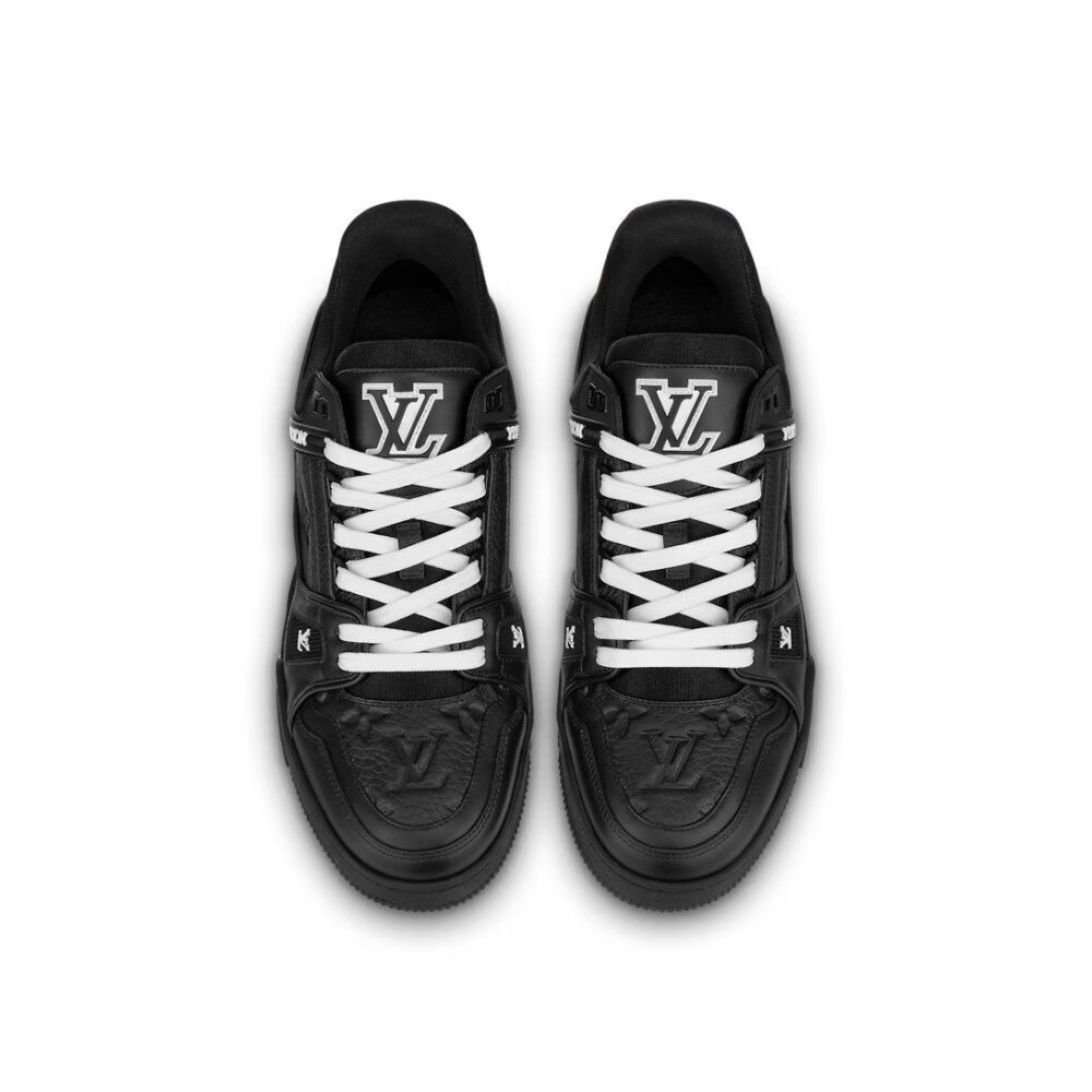 Louis Vuitton LV Trainer Sneaker 'All Black' - Image 3