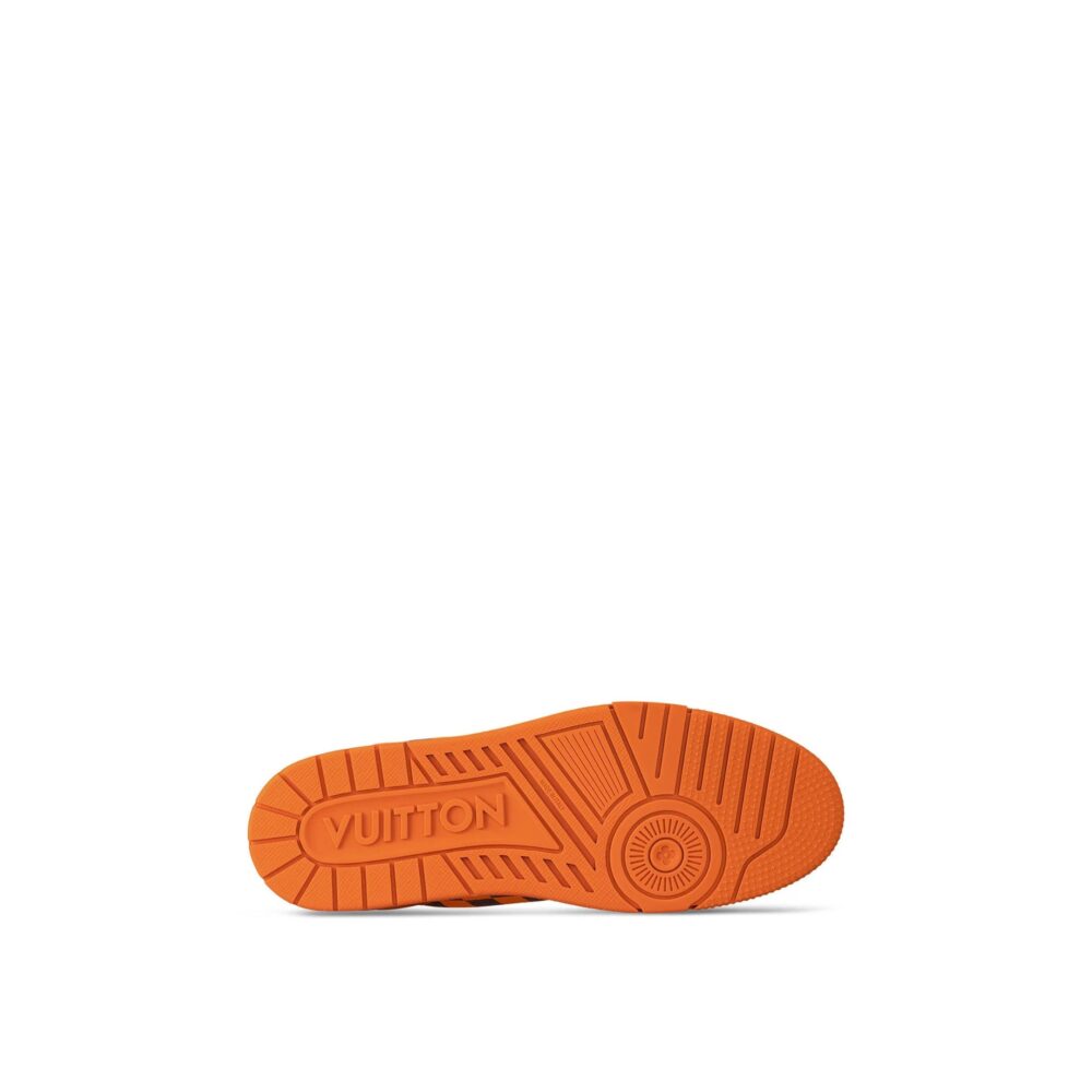Louis Vuitton LV Trainer Sneaker 'DarkOrange' - Image 4