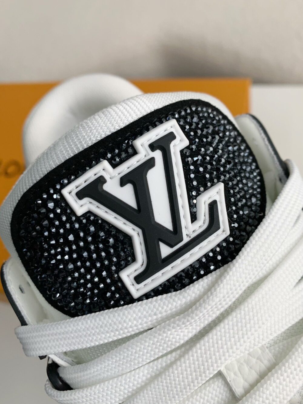 Louis Vuitton LV Trainer Sneaker 'Denim Monogram Black Diamond' - Image 5