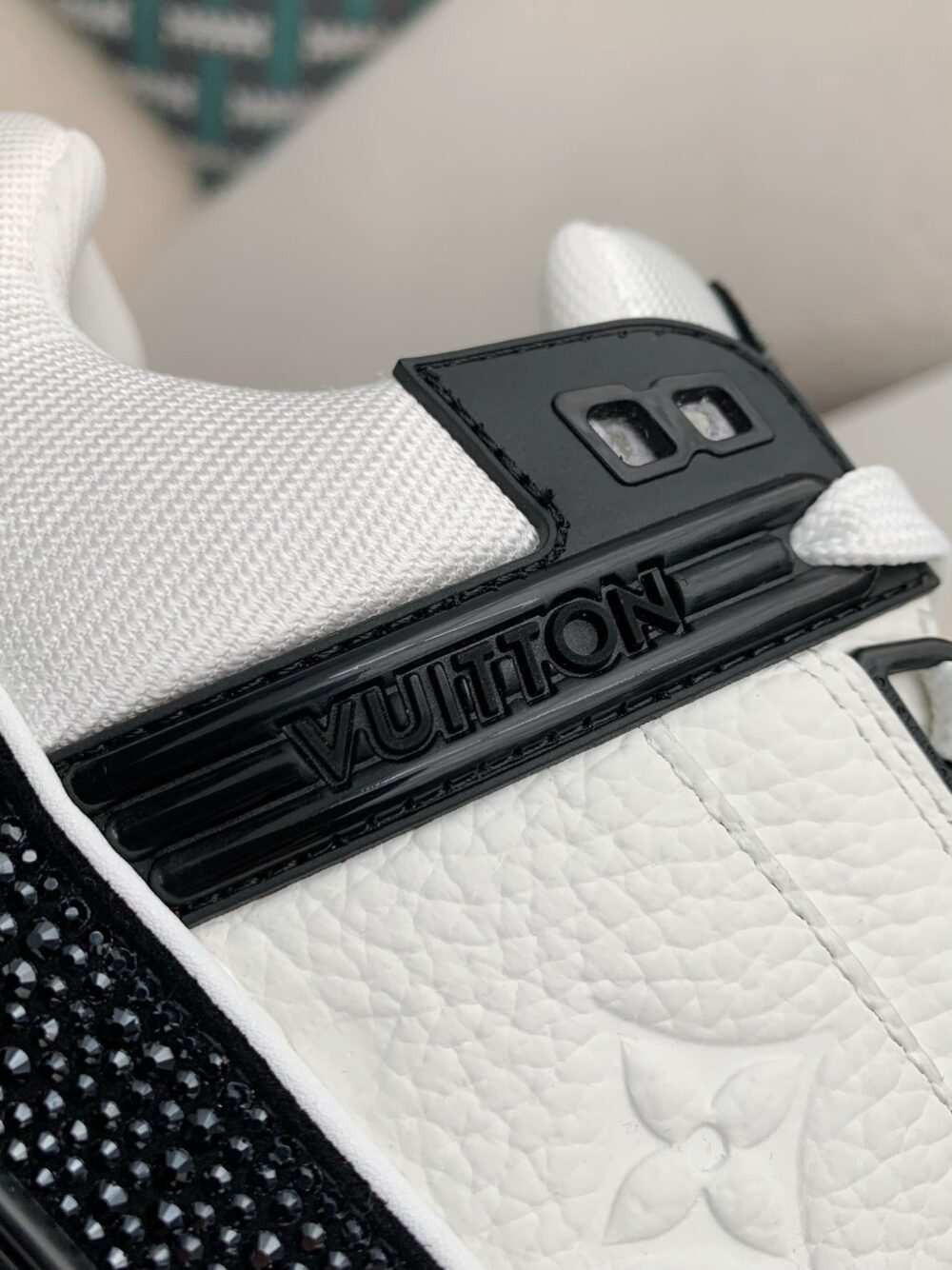 Louis Vuitton LV Trainer Sneaker 'Denim Monogram Black Diamond' - Image 6