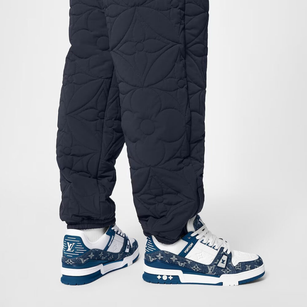 Louis Vuitton LV Trainer Sneaker 'Denim Monogram Blue' - Image 2