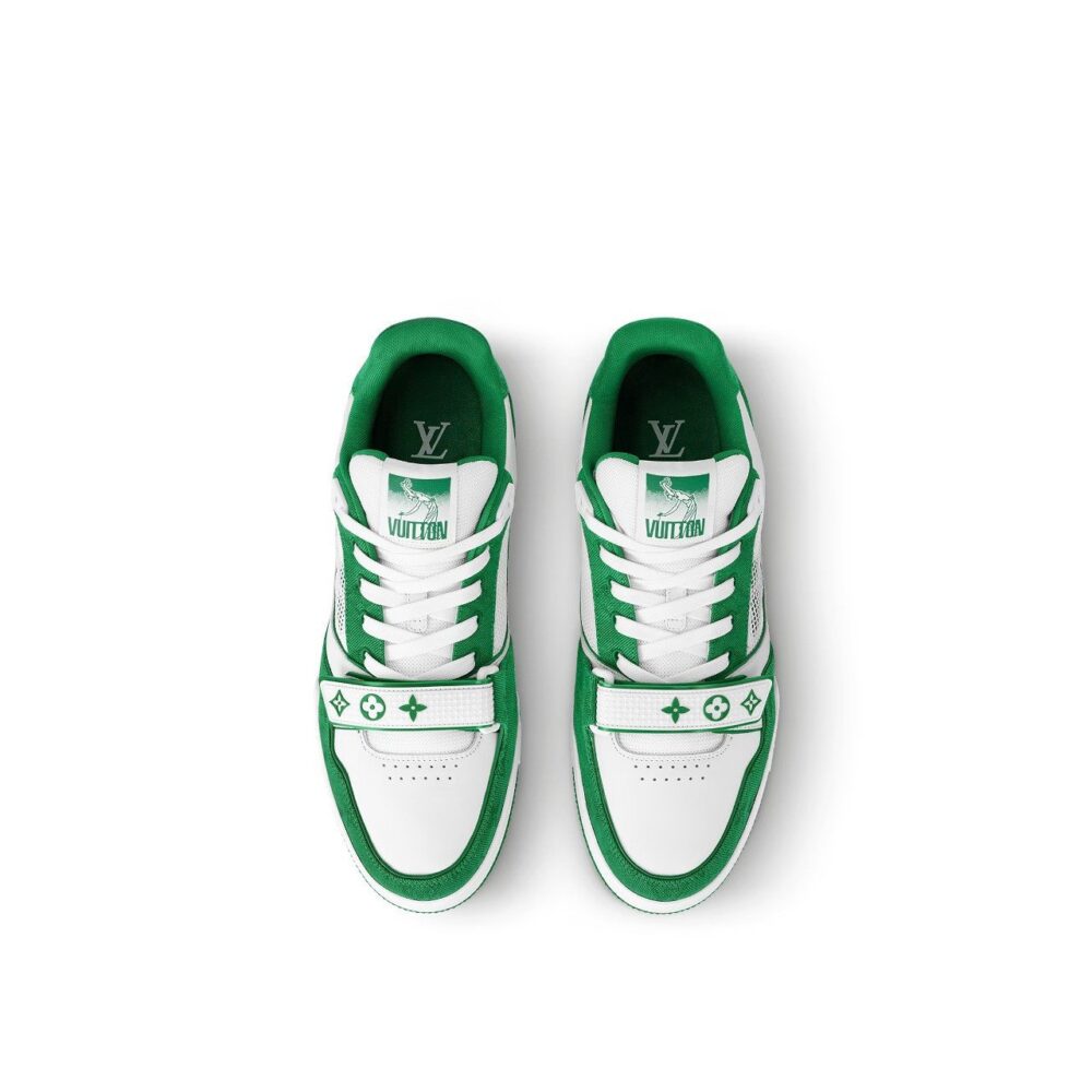 Louis Vuitton LV Trainer Sneaker 'Green' - Image 4