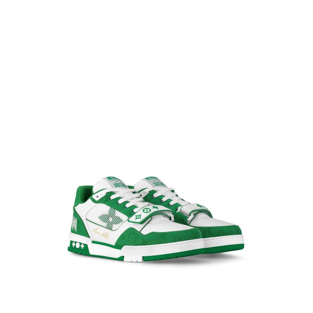Louis Vuitton LV Trainer Sneaker 'Green' - Image 3