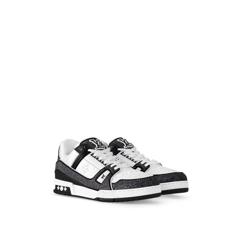 Louis Vuitton LV Trainer Sneaker ‘Swarovski™ Crystals’ - Image 4