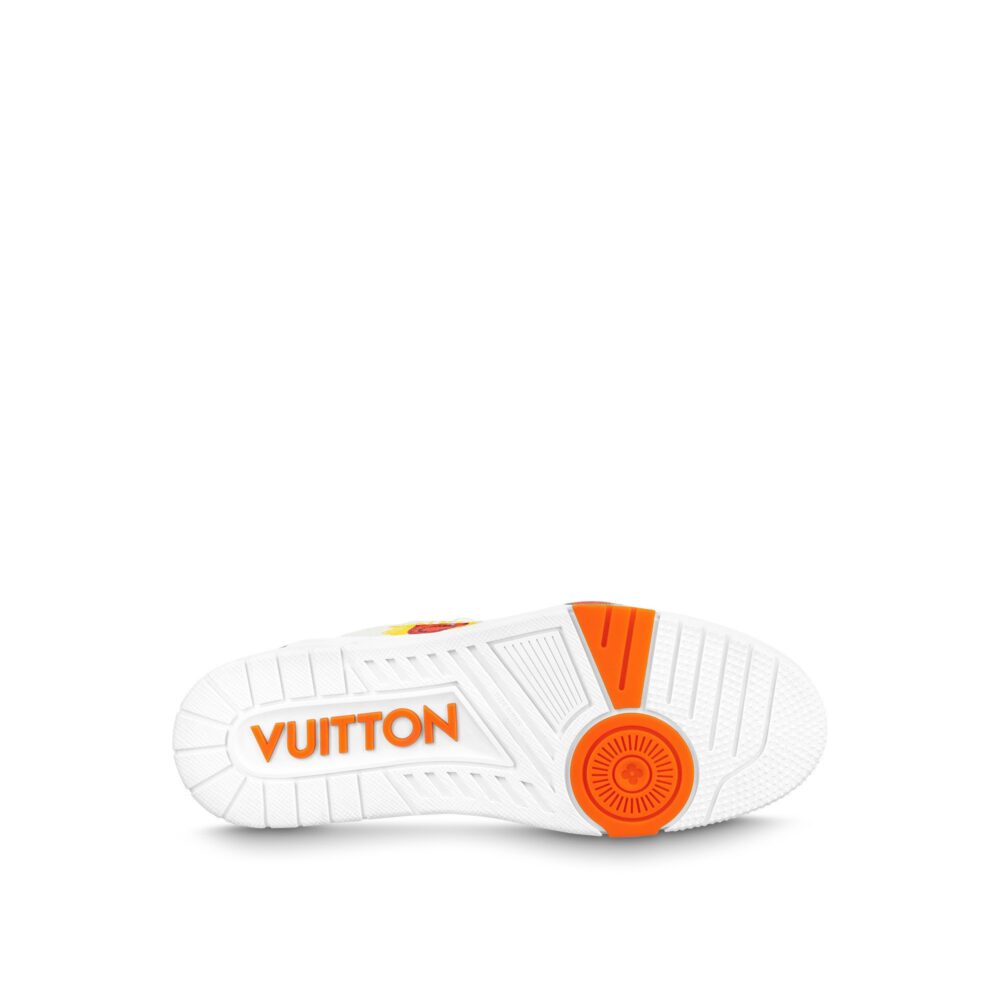 Louis Vuitton x Yayoi Kusama Trainer "White Print" - Image 8