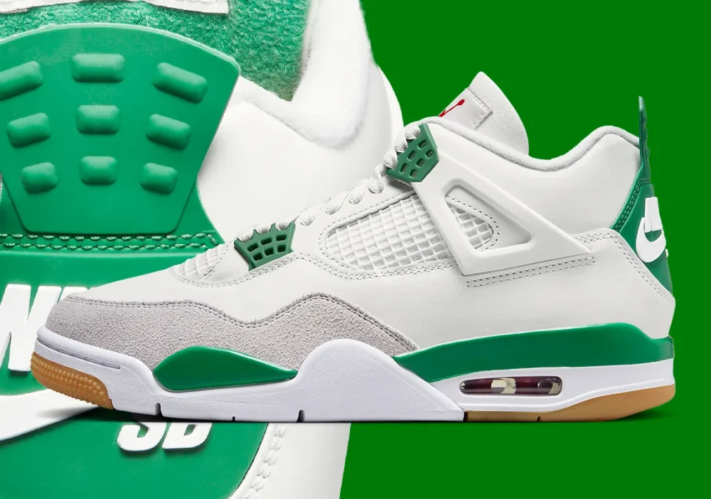 Nike SB x Jordan 4 Retro SP 'Pine Green' - Image 8