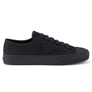 Prada Triangle-Logo Hemp Sneakers