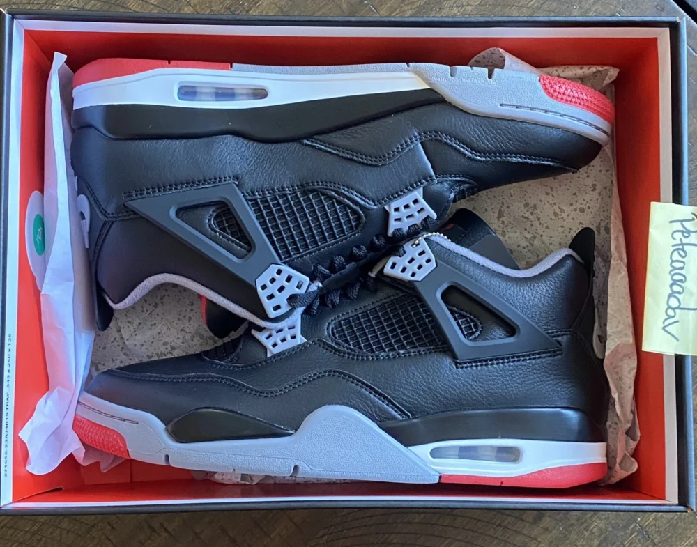 Nike Air Jordan 4 Retro 'Bred Reimagined' - Image 6