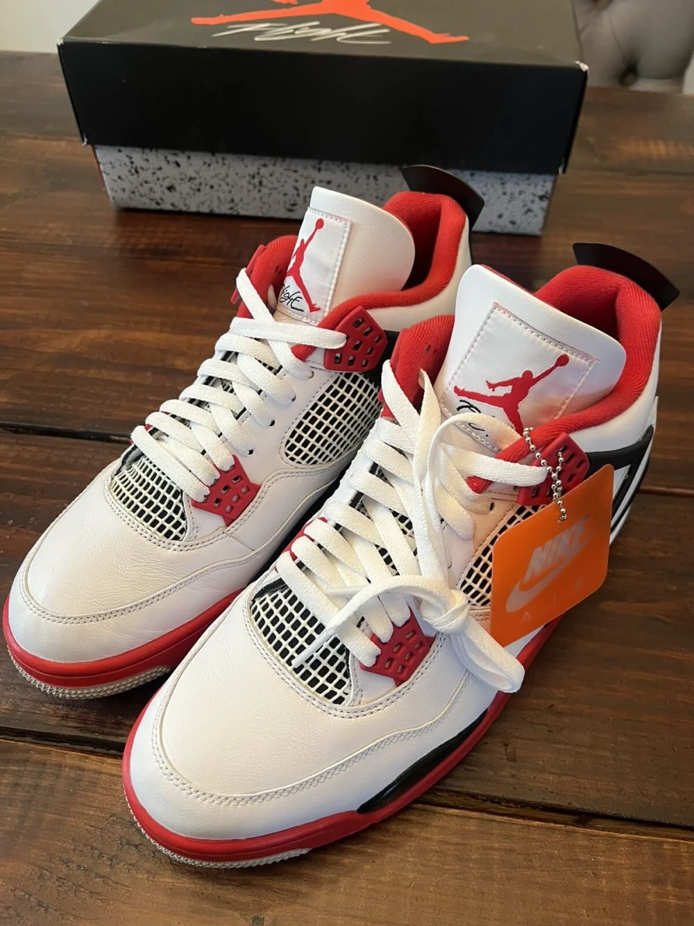 Nike Air Jordan 4 Retro OG 'Fire Red' 2020 - Image 7