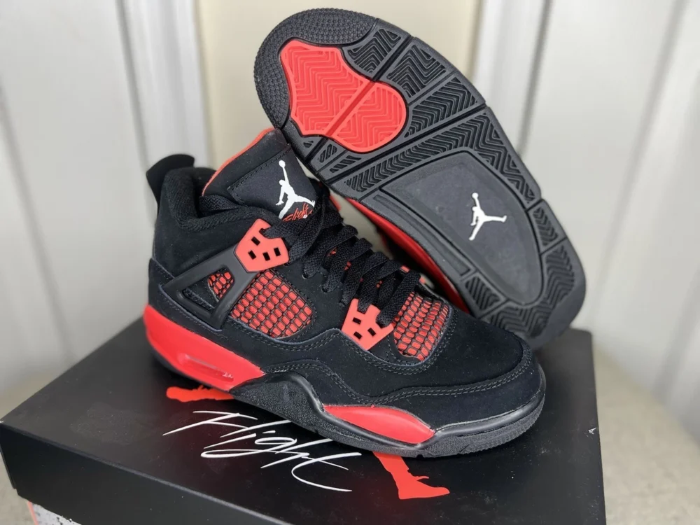 Nike Air Jordan 4 Retro 'Red Thunder' - Image 5