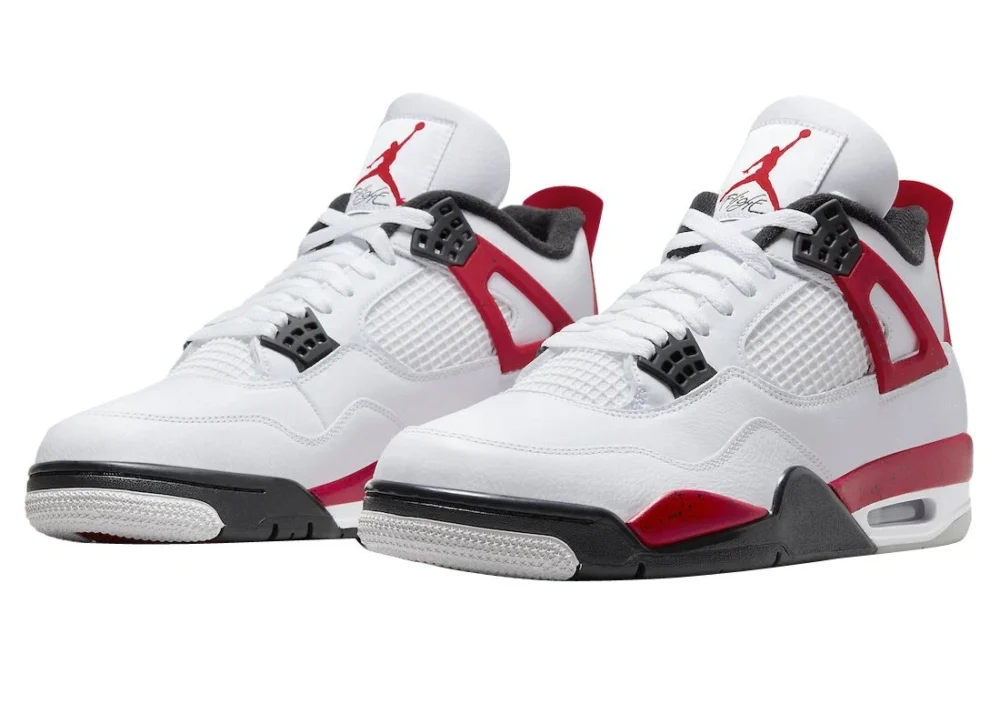 Nike Air Jordan 4 Retro GS 'Red Cement' - Image 6
