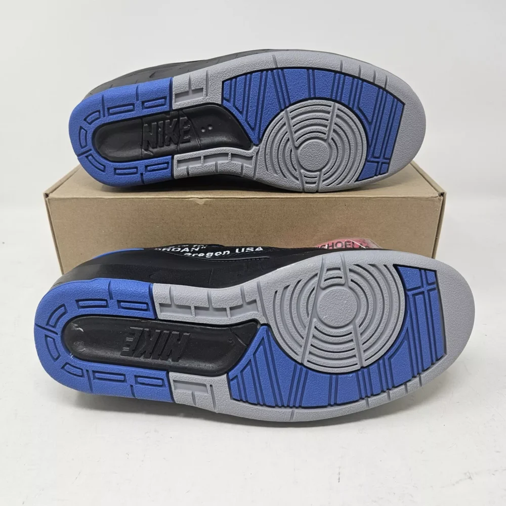 Nike Air Off-White x Jordan 2 Retro Low SP 'Black Varsity Royal' - Image 7