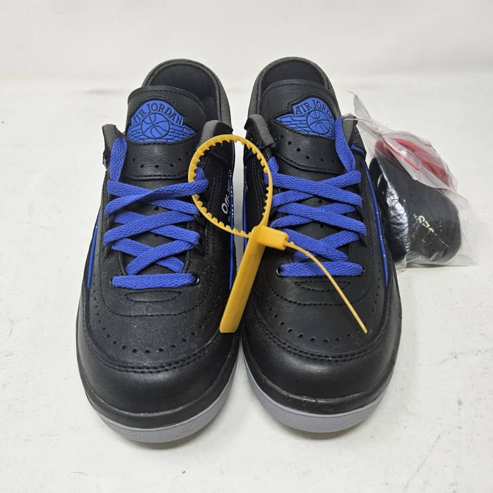Nike Air Off-White x Jordan 2 Retro Low SP 'Black Varsity Royal' - Image 5