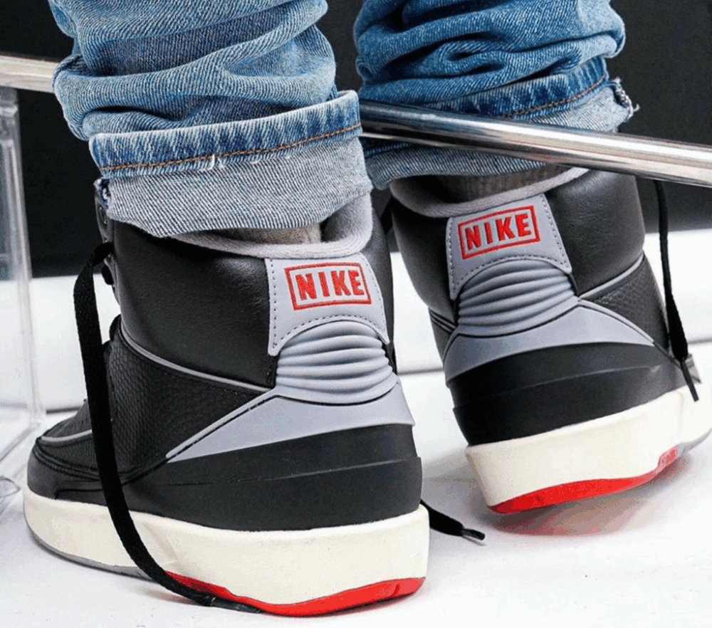Nike Air Jordan 2 Retro 'Black Cement' - Image 7