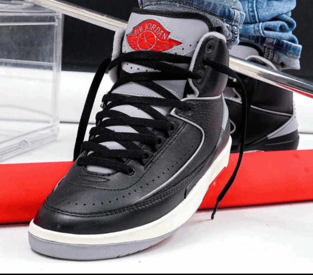 Nike Air Jordan 2 Retro 'Black Cement' - Image 6