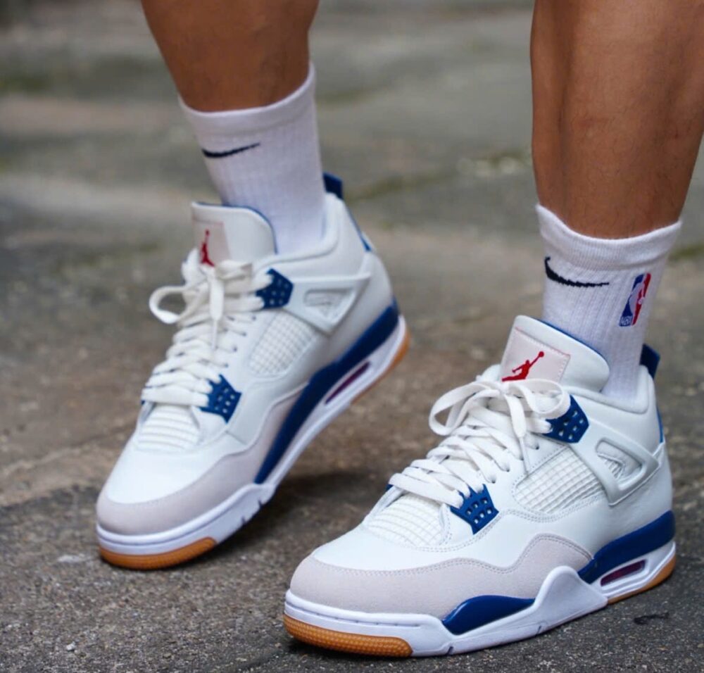 Nike Air Jordan 4 Retro SB ‘Navy’ - Image 5
