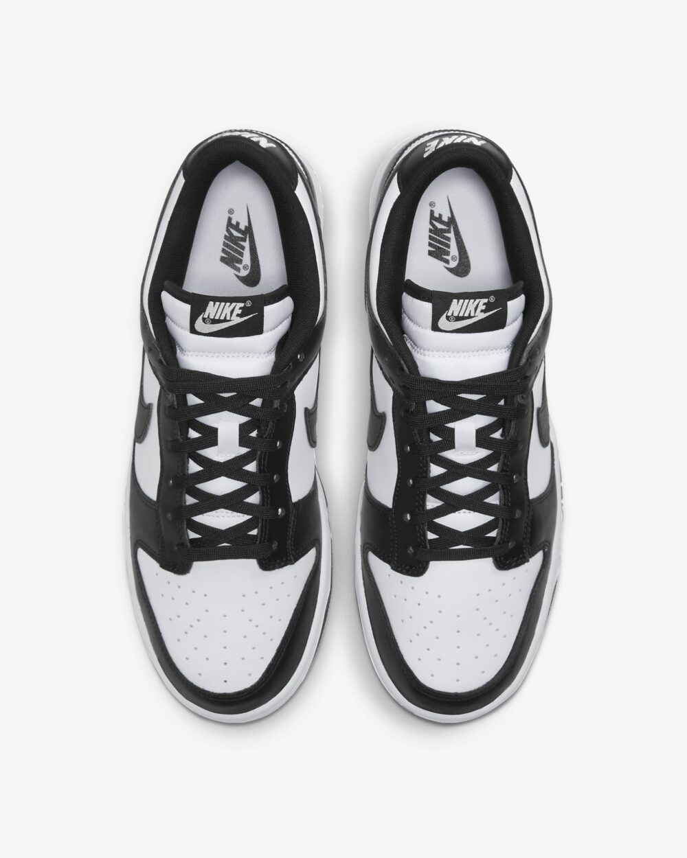 Nike Dunk Low Retro 'Panda' White Black - Image 4