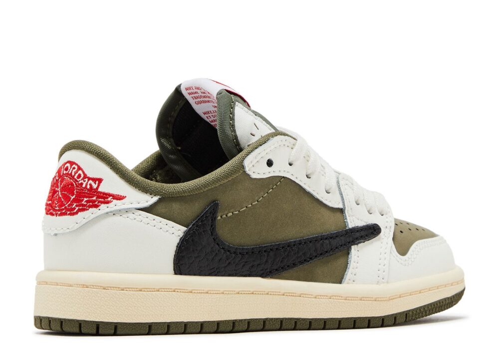 Air Jordan 1 Low x Travis Scott OG SP PS  'Medium Olive' - Image 3